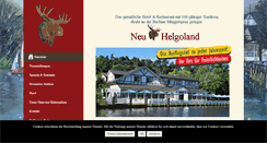 Desktop Screenshot of neu-helgoland.de